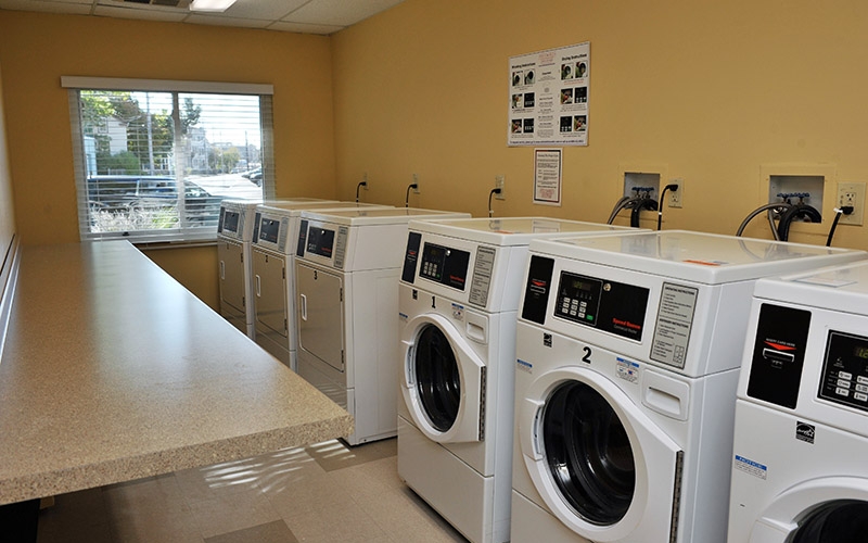 Aaron Briggs Manor laundry room