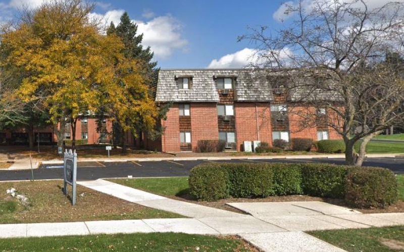 property walkways and building