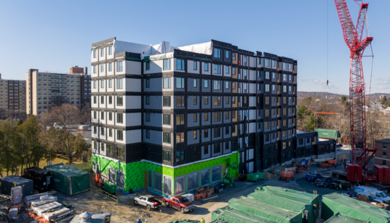 Exterior of Clarendon