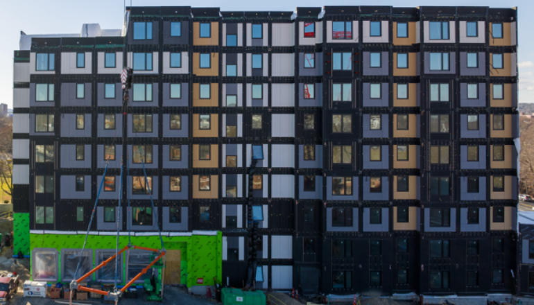 Exterior of Clarendon