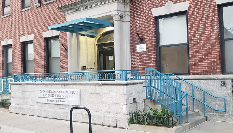 Exterior entrance