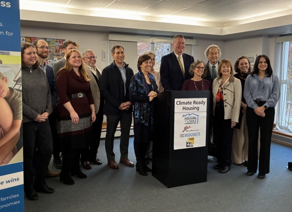 Group photo at event