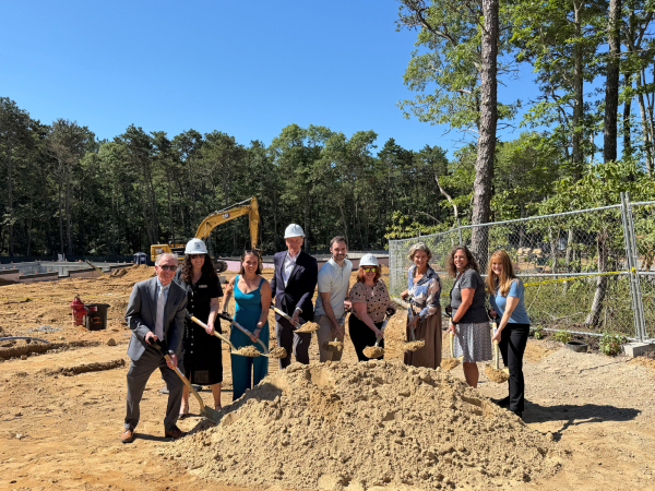 group breaks ground at Spring Rock