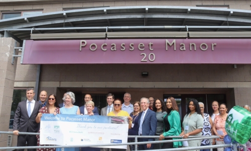 Pocasset Manor renovations groundbreaking