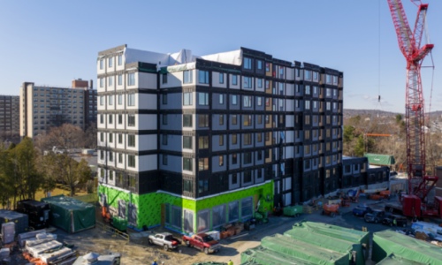 Clarendon Hill under construction