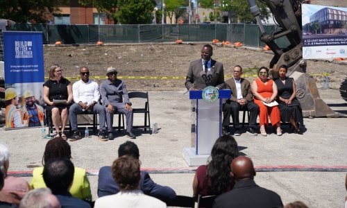 Groundbreaking of The Ave