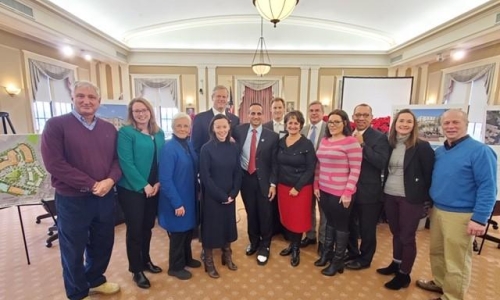 group with governor baker