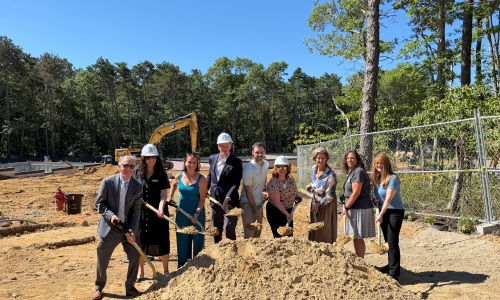 group breaks ground at Spring Rock