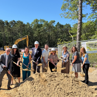 group breaks ground at Spring Rock