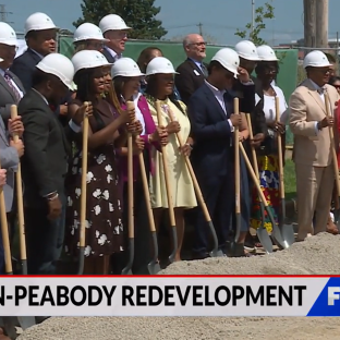 Clinton Peabody groundbreaking