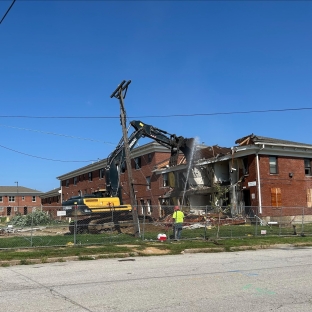 Demolition of building